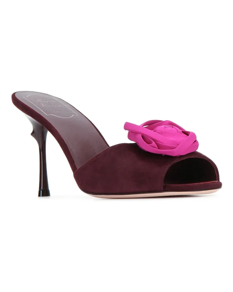 Roger Vivier R822kraftchiam803fuxiamedio Scarpe Con Tacco High Heel Shoes Burgundy
