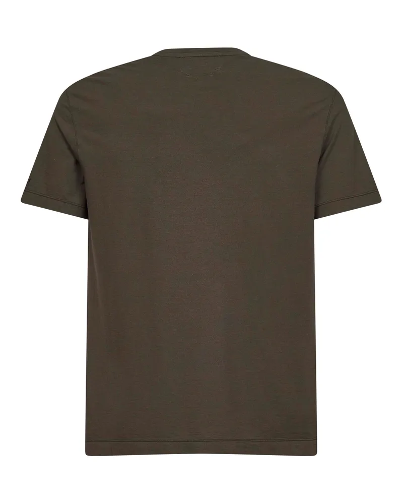 MC2 Saint Barth Men's T-Shirt Orson Green Cotton T-Shirts And Polos Green