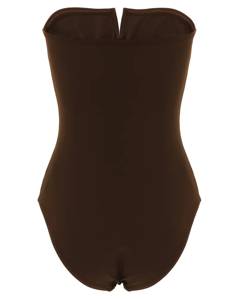 Eres Swimsuit — Brown Brown