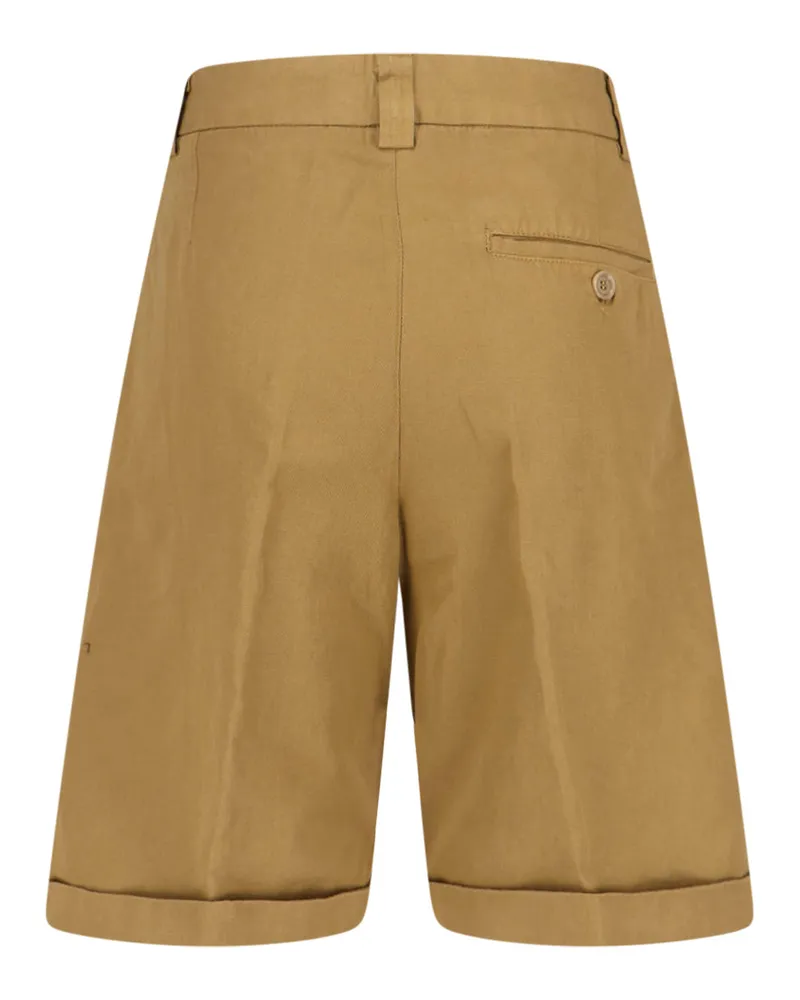 ASPESI Women's Trousers Beige Cotton Beige