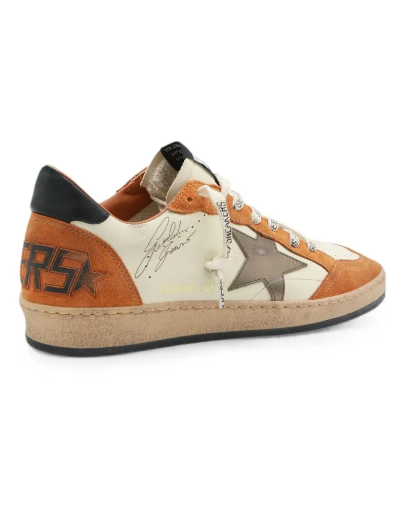 Golden Goose Ball Star Sneakers — Brown Brown