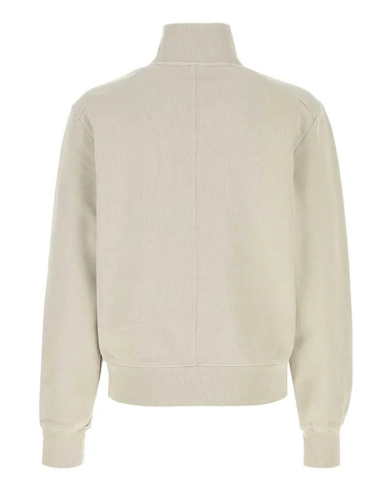Entire Studios Men's Chalk Cotton Sweatshirt Offwhite Exterior: Maglie Beige