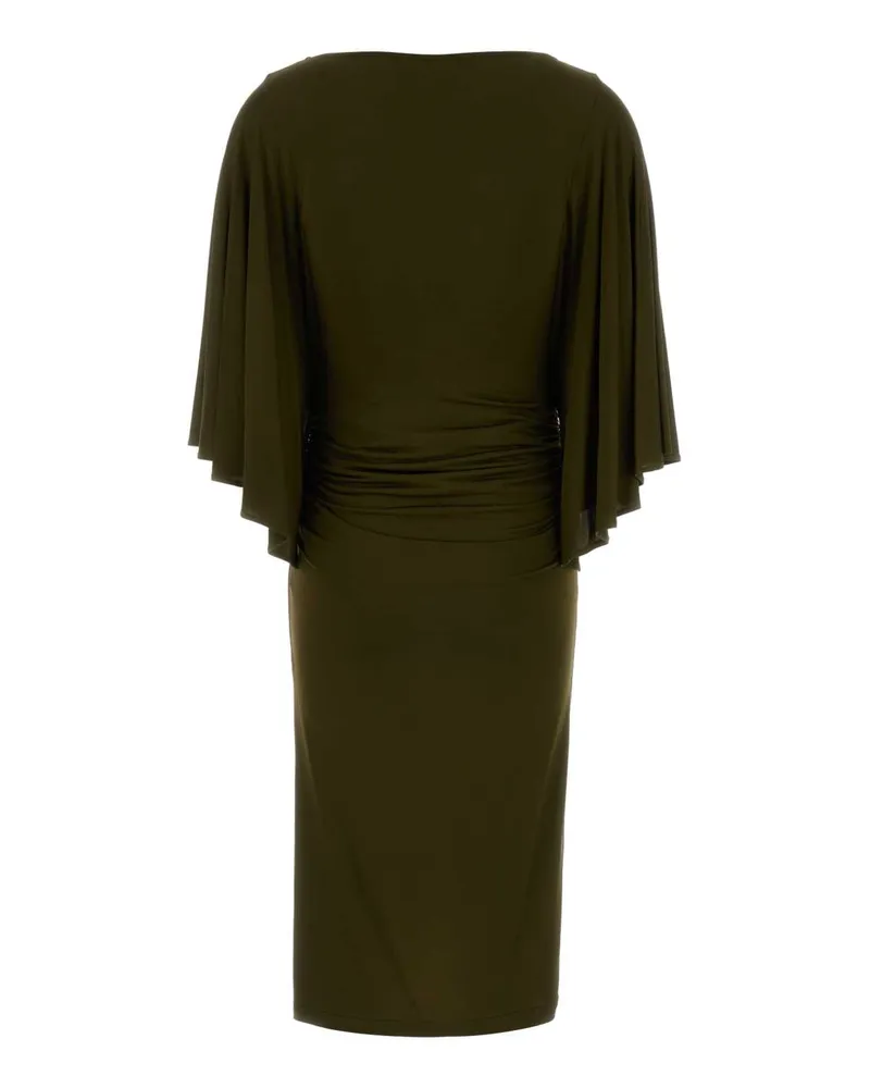 Blumarine 4a454a N0519 Verde Exterior: Viscose Elastane Abiti Dress Green