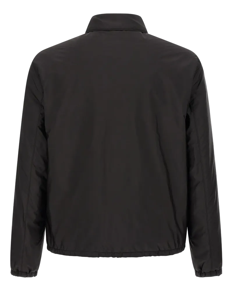 Prada Recycled Polyamide Jacket — Black Black