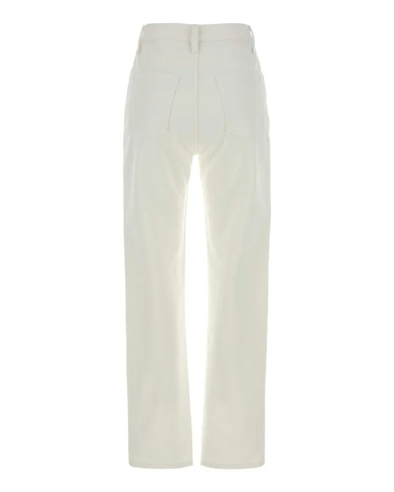 Jil Sander J03ka0355j46463 102 Porcelain Exterior: Cotton Jean White