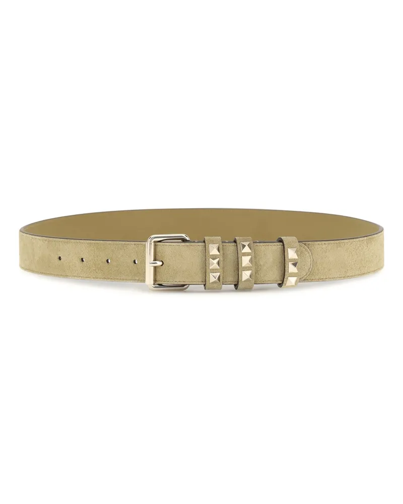 Valentino Garavani Rockstud Belt — Beige Beige