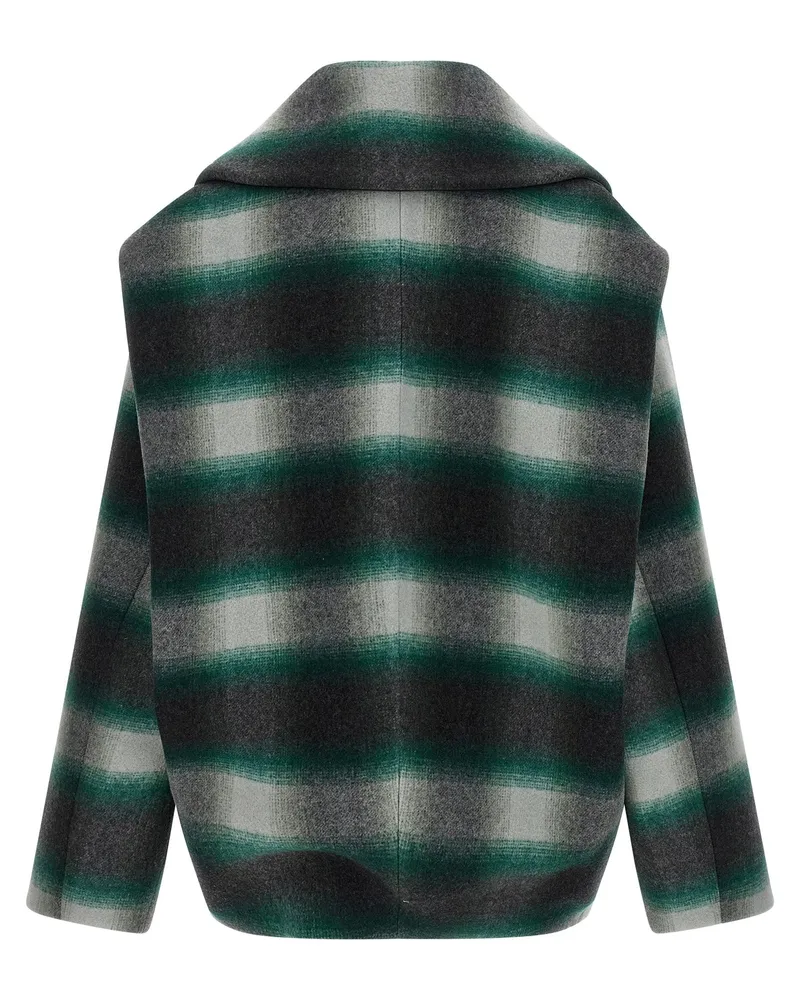 Balenciaga Workwear Cocoon Jacket — Green Green
