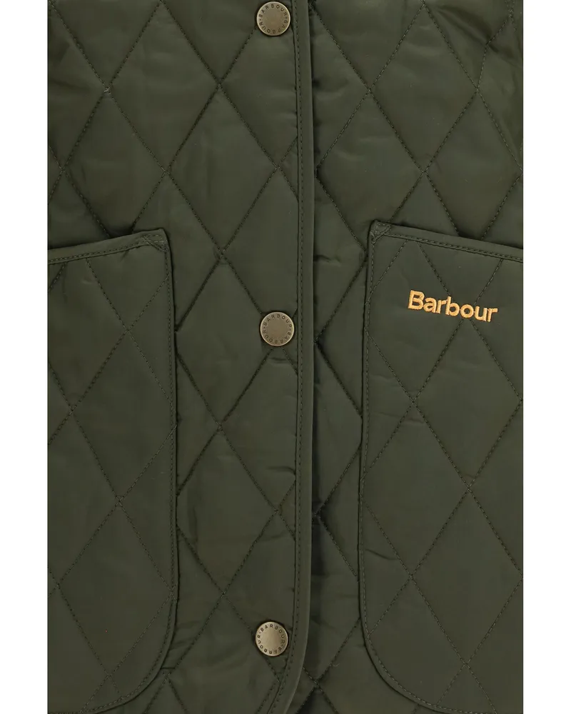 Barbour Women's Quilted Jacket Annandale Olive Outer: Polyamide Green