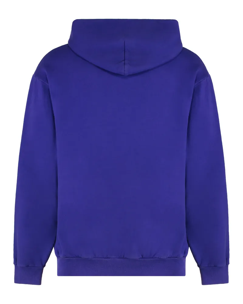 Local Authority Men's Purple Cotton Hoodie Jumpers Sweater Purple