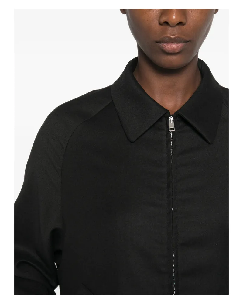 BARENA Virgin Wool Jacket — Black 