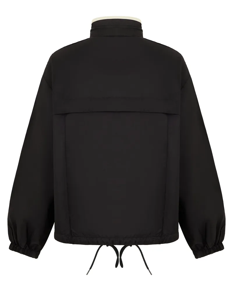 Prada Re-Nylon Windbreaker — Black Black