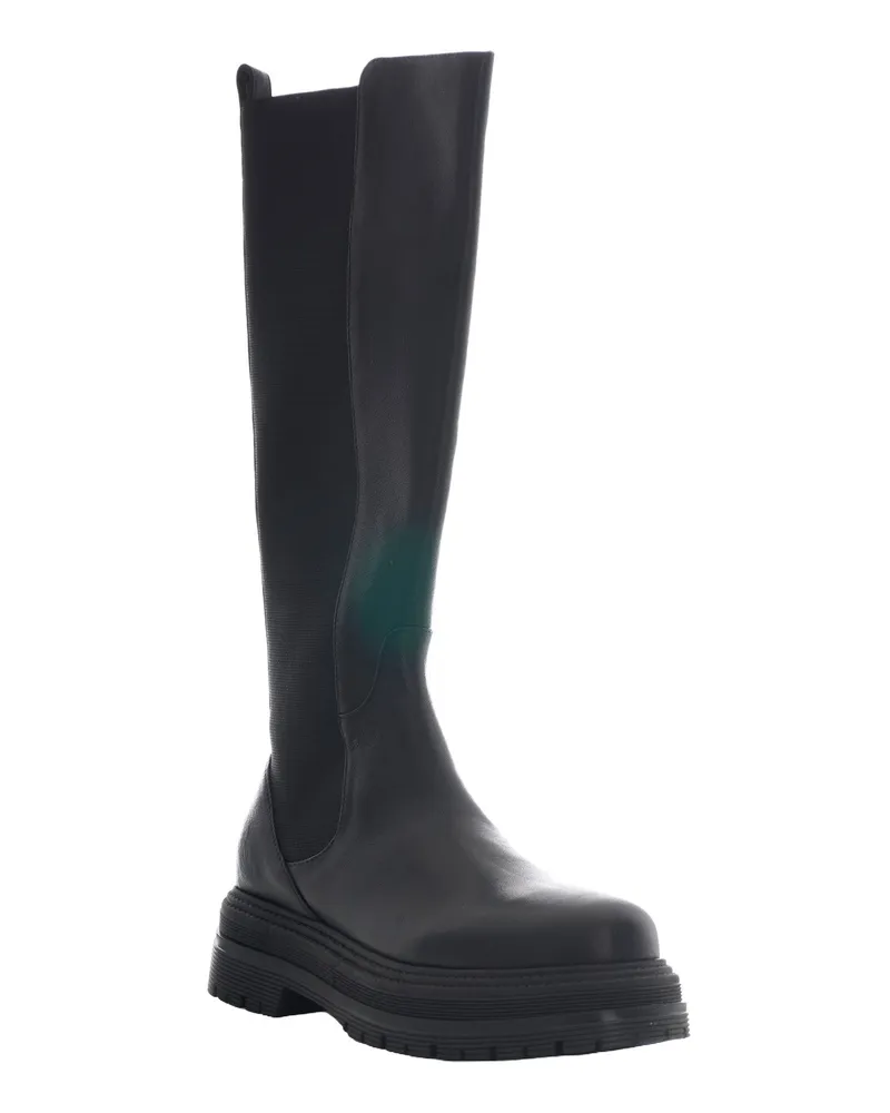 Patrizia Pepe Platform Boots — Black Black