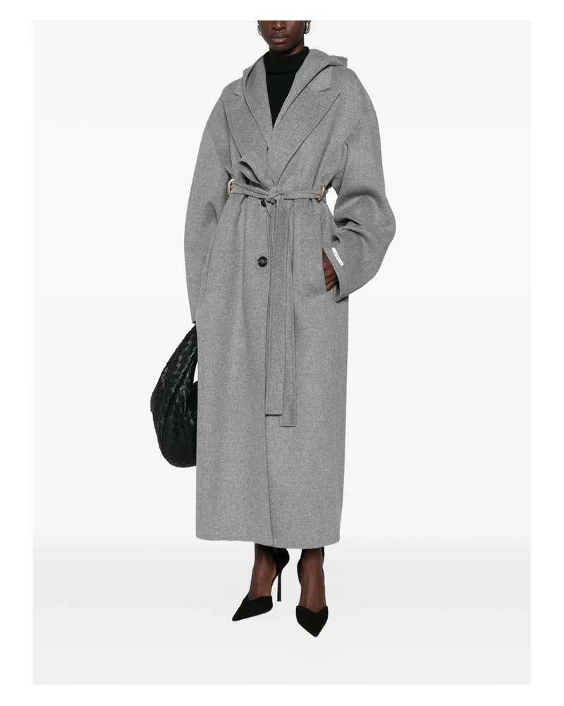 SPORTMAX Olmo Coat — Gray Gray