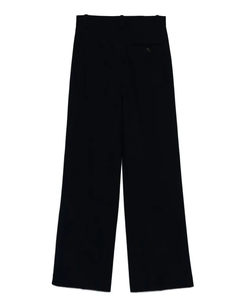CIRCOLO 1901 Cotton Trousers — Navy Navy