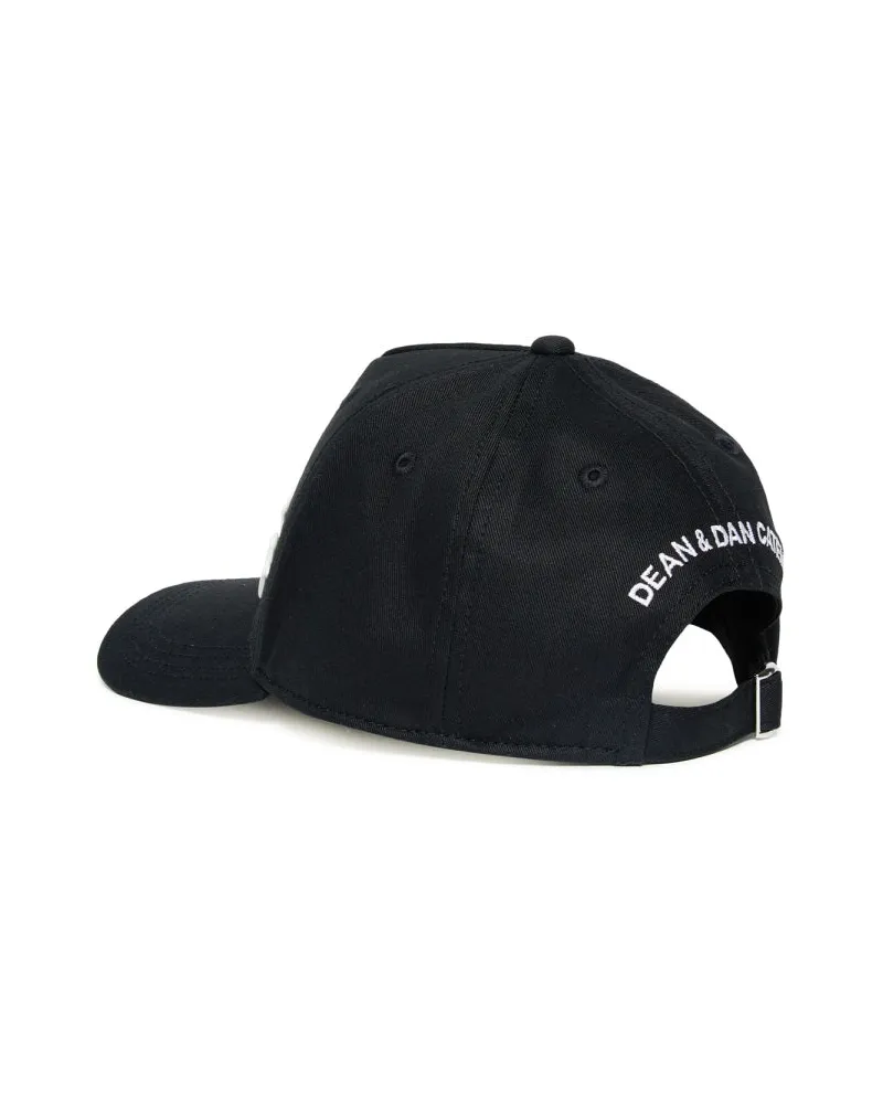 Dsquared2 DQ2682K_D00YTDQ90J Cotton Cap — Multicolor Multicolor