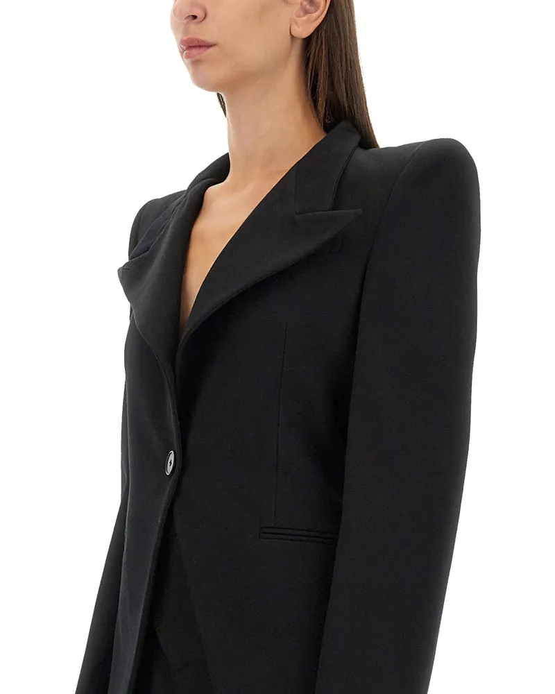 Alexander McQueen Wool Jacket — Black Black