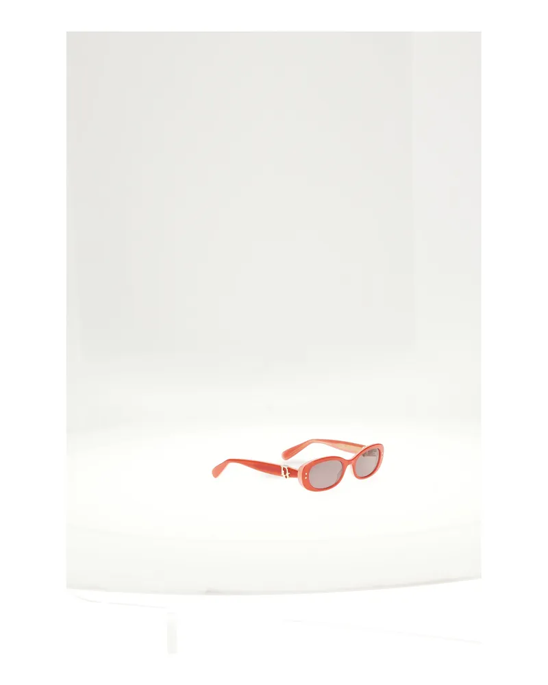 Dior Women's Sunglasses Burgundy Nylon Red