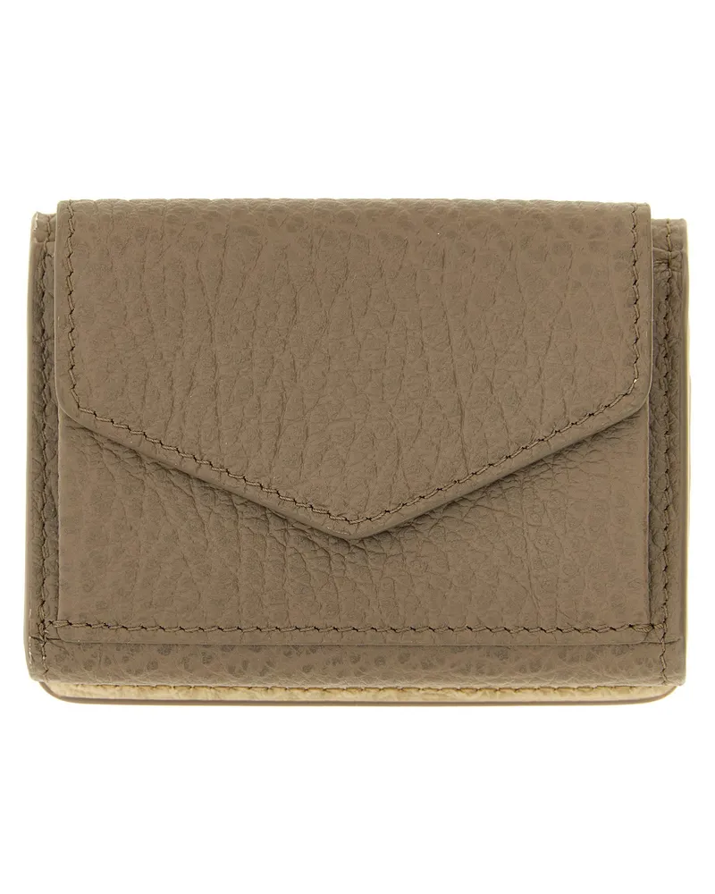 Maison Margiela Four Stitches Wallet — Taupe Taupe