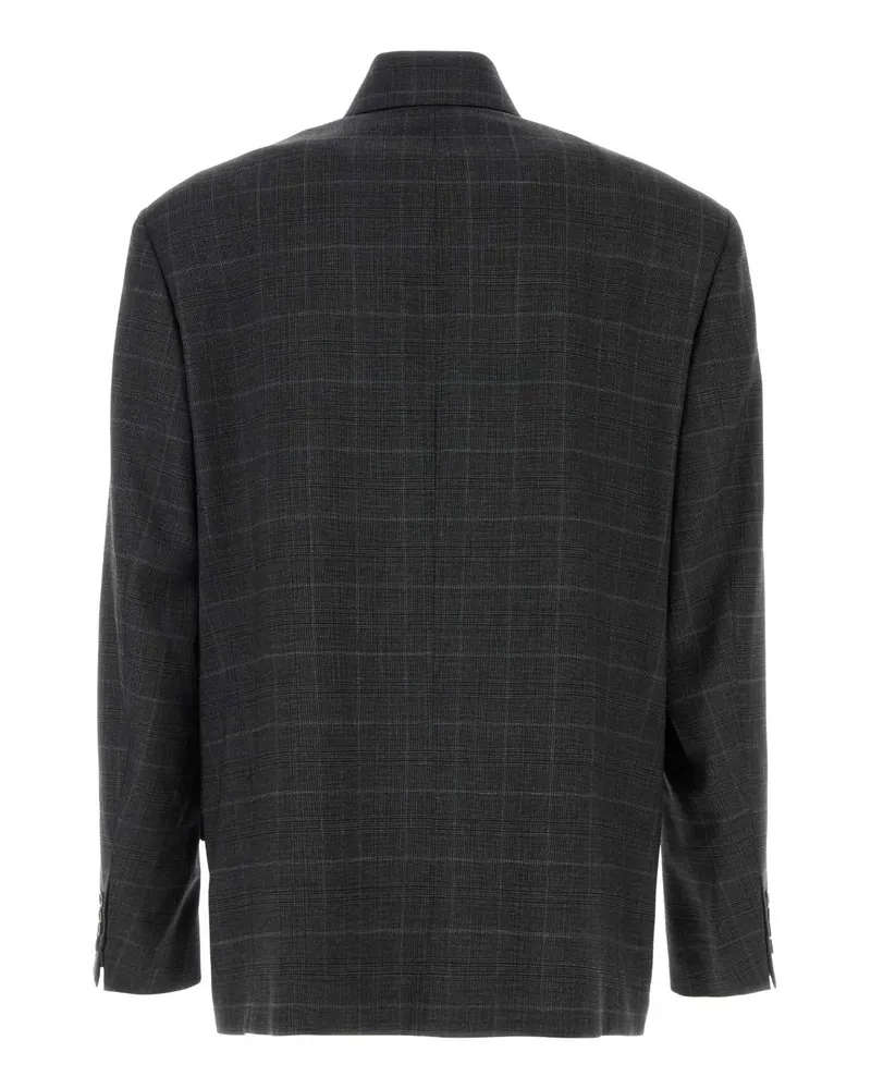 Balenciaga Darkgrey Giacche E Gilet Jacket Gray
