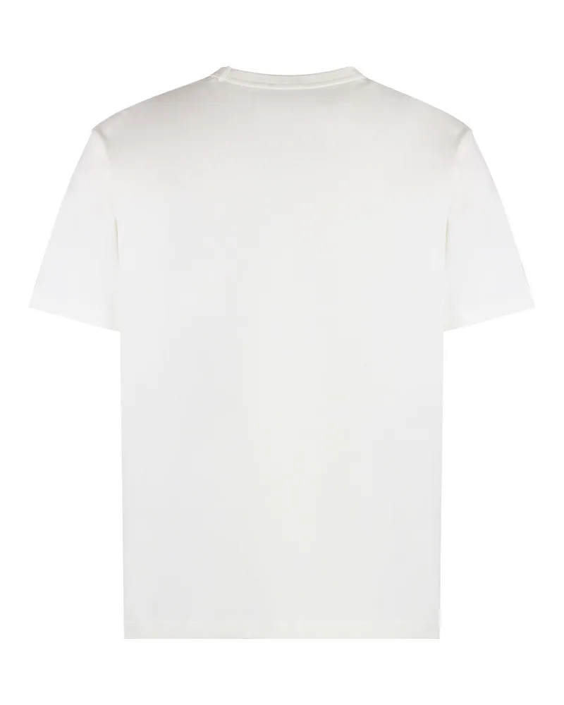 A.P.C. Men's Boxy Petit Vpc Cotton Crew-Neck T-Shirt Ivory T-Shirts And Polos White