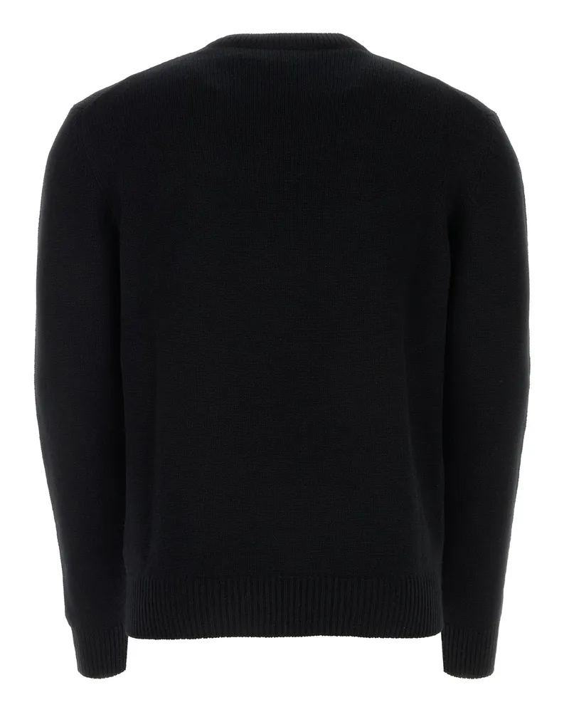 Prada Men's Black Cashmere Sweater Nero Maglieria Black