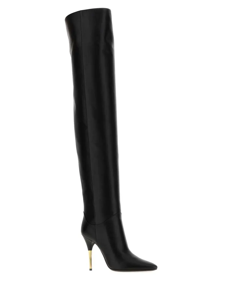 Valentino Garavani Knee Boot — Black Black