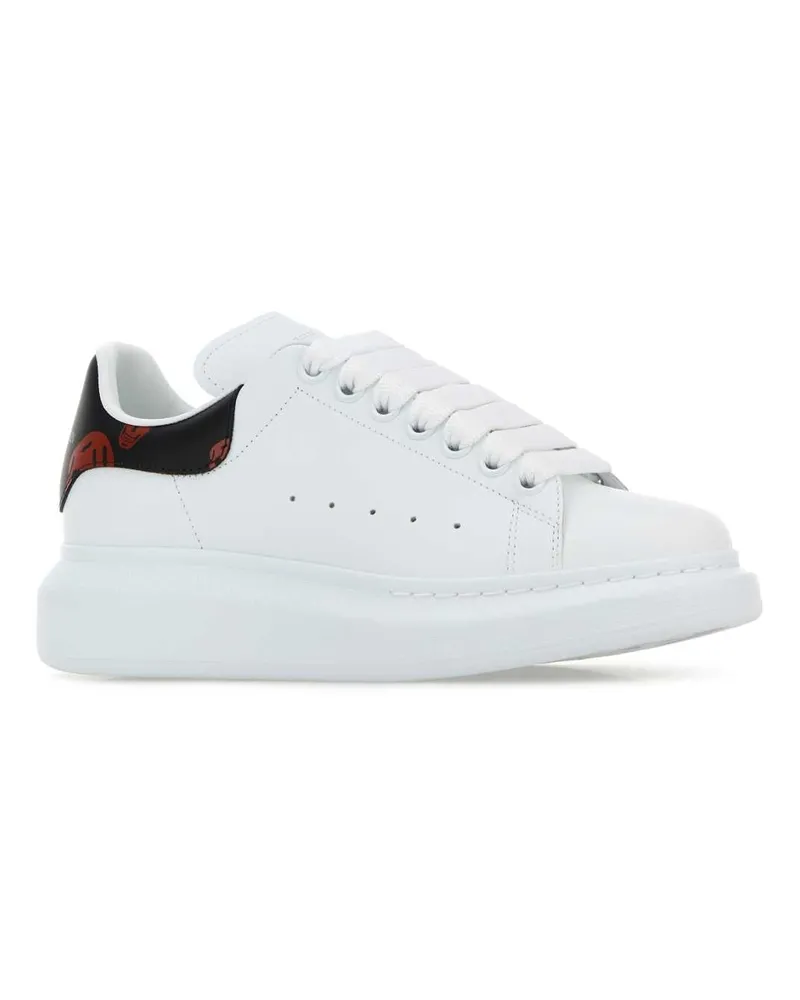 Alexander McQueen 553770wiakb 9145 Whiteblackred Sneaker White