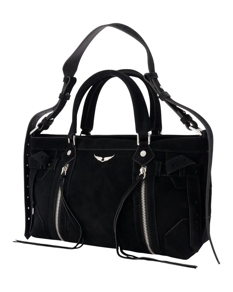 Zadig & Voltaire Sunny Rider Crossbody Bag — Black Black