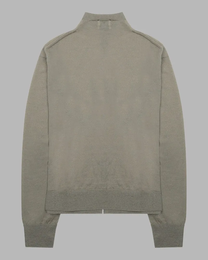 ALYSI Merino Wool Cardigan — Gray Gray