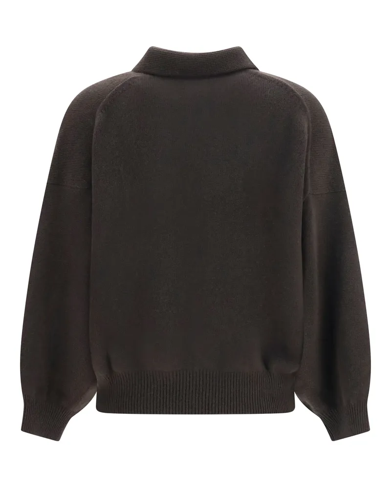 Lisa Yang Women's Etta Sweater Dark Fern Kashmir-Capra Hircus Kashmir/capra Green