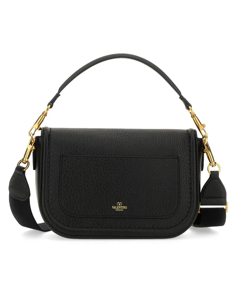 Valentino Garavani Alltime Shoulder Bag — Black Black