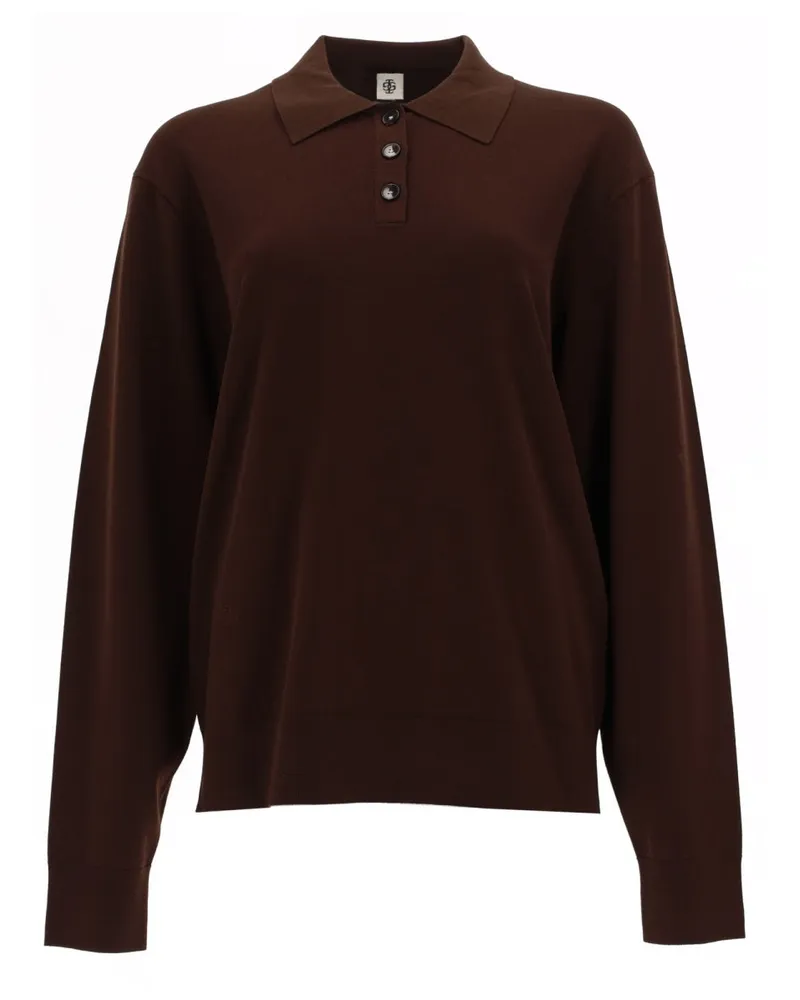 The Garment Madison Polo Shirt — Brown Brown