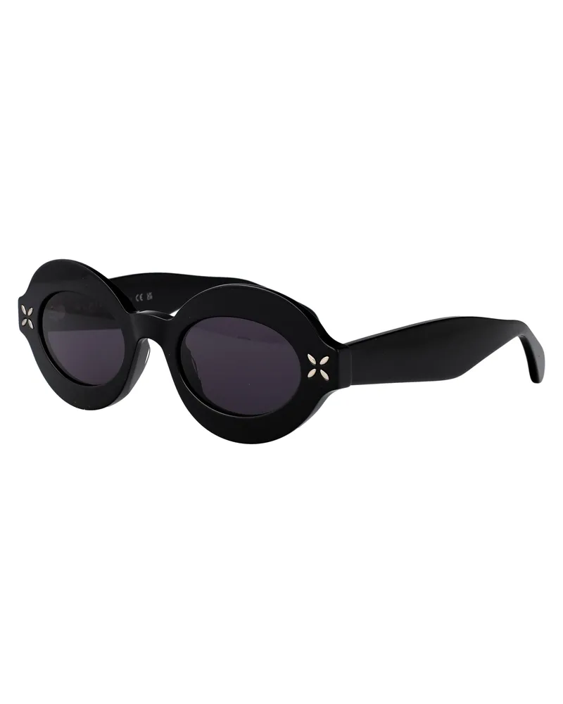 Alaïa Women's Sunglasses Acetate Black-Black-Grey Black/black/grey Black
