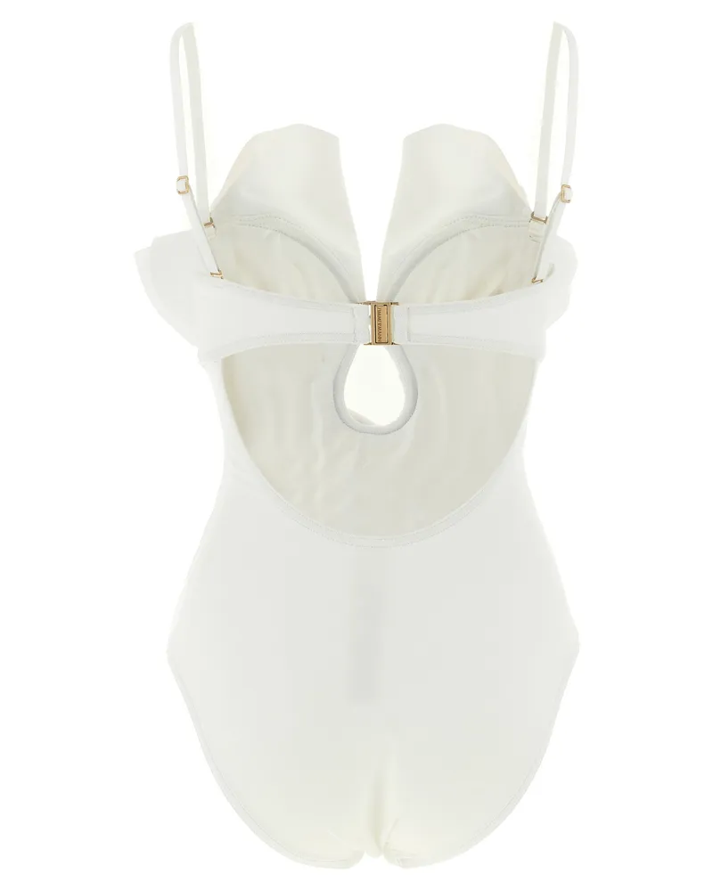 Zimmermann Women's White Polyamide One-Piece Swimsuit Clothing White