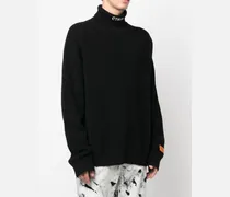 Men's Ctnmb Knit Rollneck Sweater Black Clothing > Knitwear