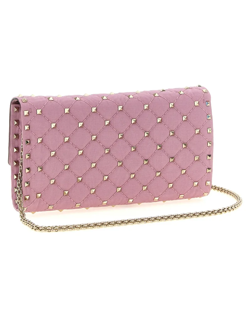 Valentino Garavani Women's Multicolor Viscose Crossbody Bag Pink
