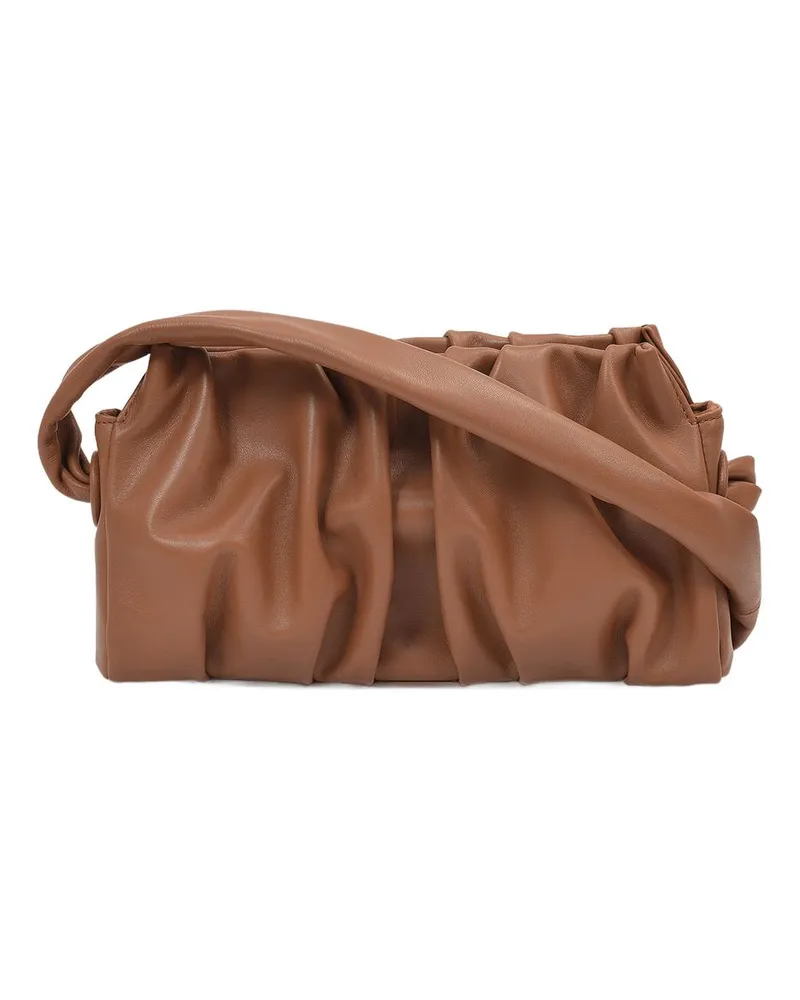 Elleme Women's Vague Shoulder Bag Brown Leather Brown