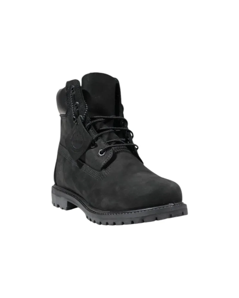 Timberland Waterproof Leather Boots — Black Black