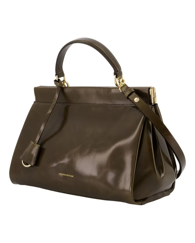 Victoria Beckham Sloane Frame Bag — Khaki Khaki