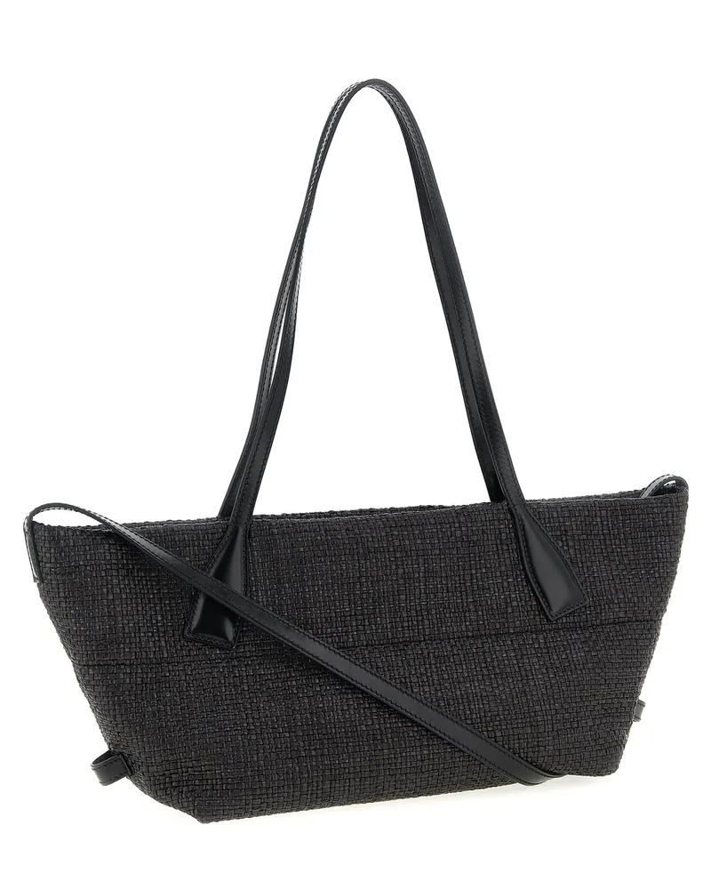 Balmain Track Tote Bag — Black Black