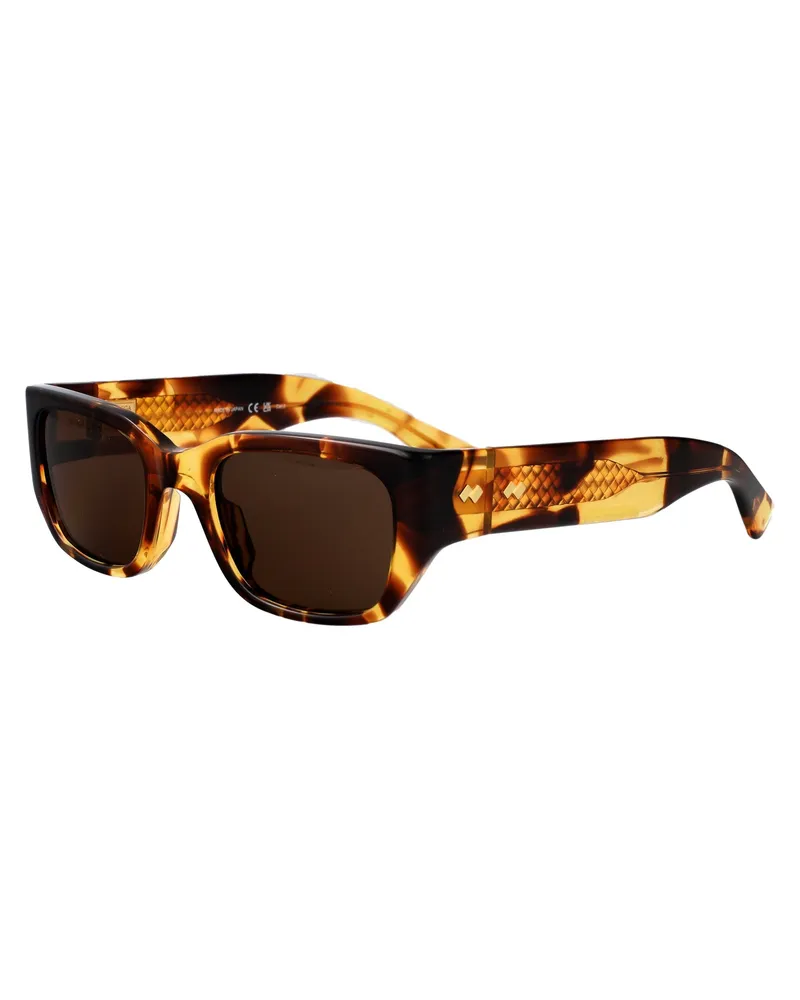 Bottega Veneta Unisex Sunglasses Havana Brown Acetate Brown