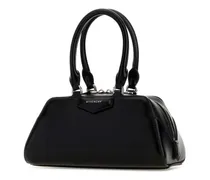 Antigona East-West Top Handle Bag — Black