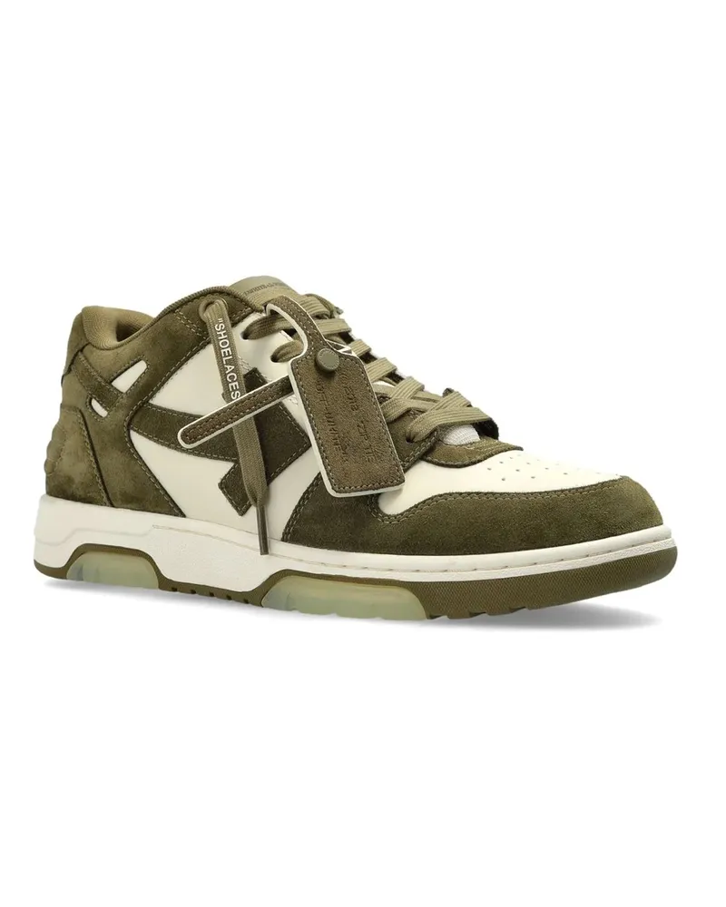 OFF-WHITE Out Of Sneaker — Green Green