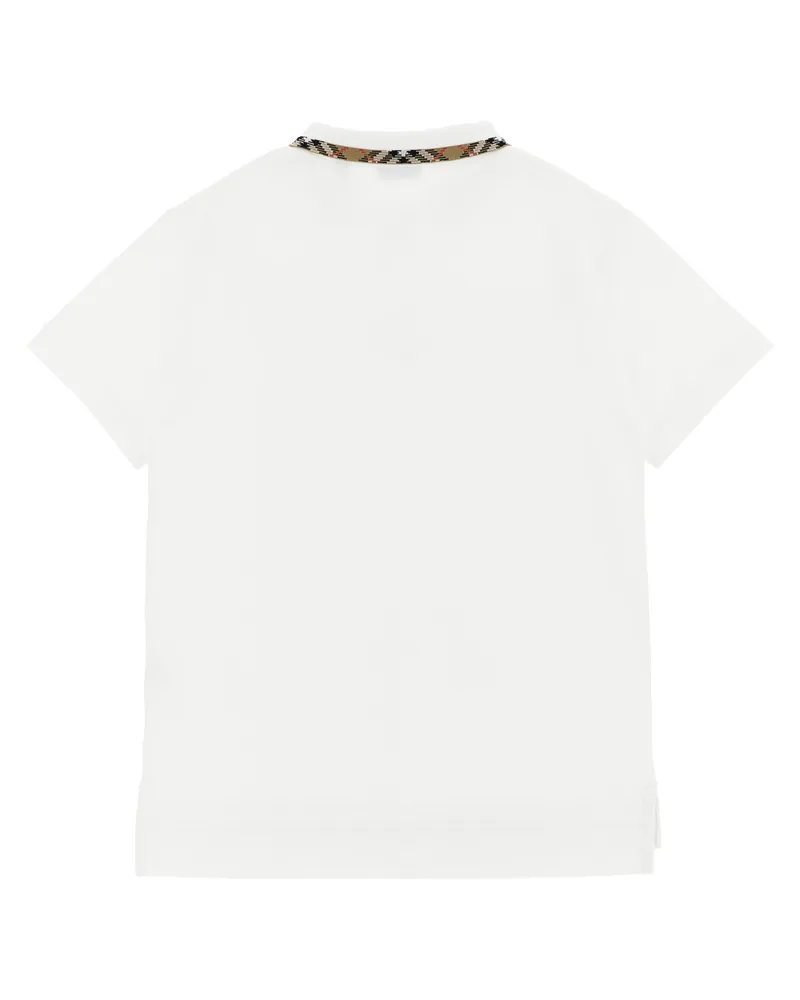 Burberry Johane Polo Shirt — White White