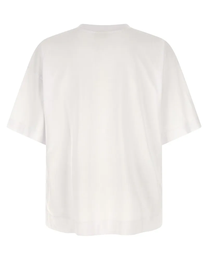 Dries van Noten Oversized Cotton T-Shirt — White White