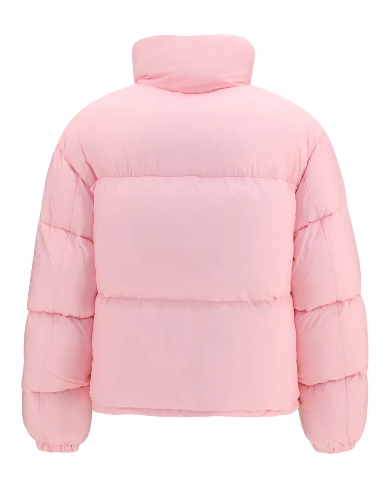 Canada Goose Women's Cropped Fallon Puffer Jacket Linnaea Rose-Rose Down Coat 