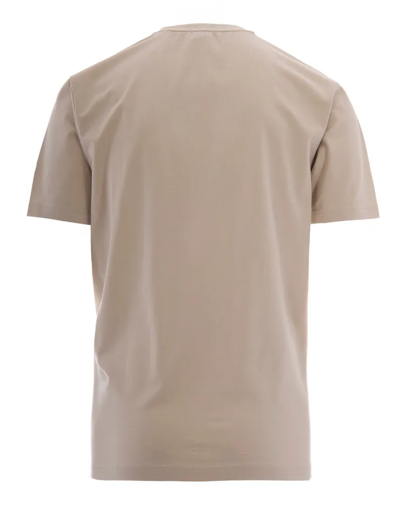 HUGO BOSS Graphic Logo T-Shirt — Beige 