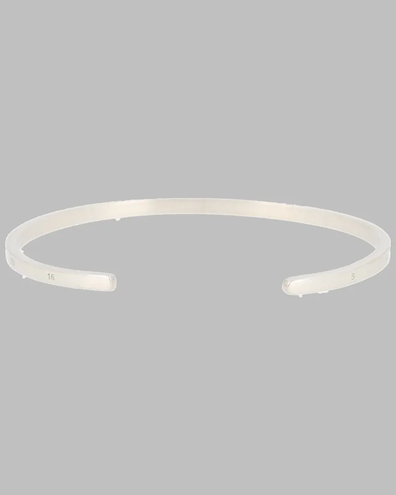 Maison Margiela Unisex Bracelet Numeric Silver Bracelets Silver
