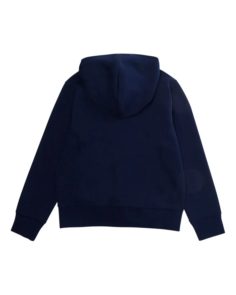 Ralph Lauren Boys' Hooded Cotton Sweatshirt With Pony Embroidery, Blue Hoods & Sweatshirts Navy