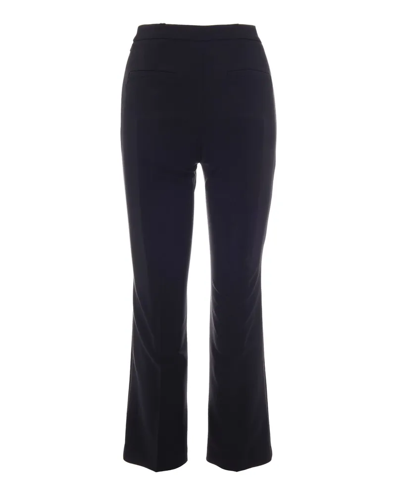 Elisabetta Franchi Women's Trumpet Trousers Black Polyester Black